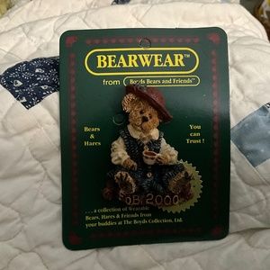 Vintage Boyds Bears & Friends Bearwear Brooch, 2000